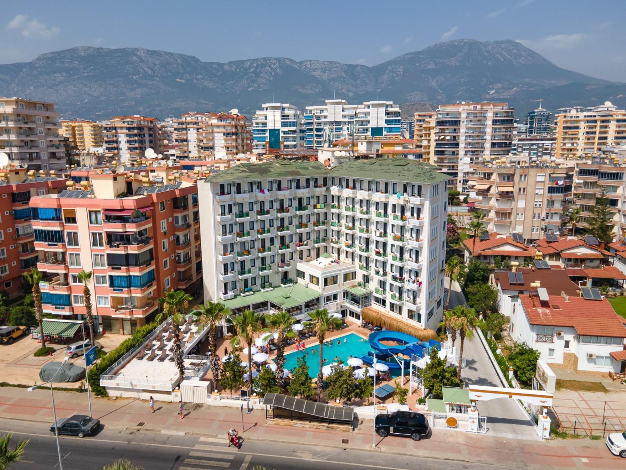 Sun Fire Beach Hotel Alanya Eksteriør billede