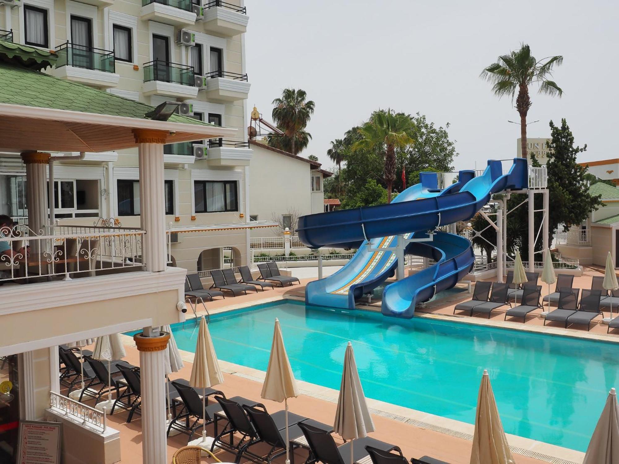 Sun Fire Beach Hotel Alanya Eksteriør billede
