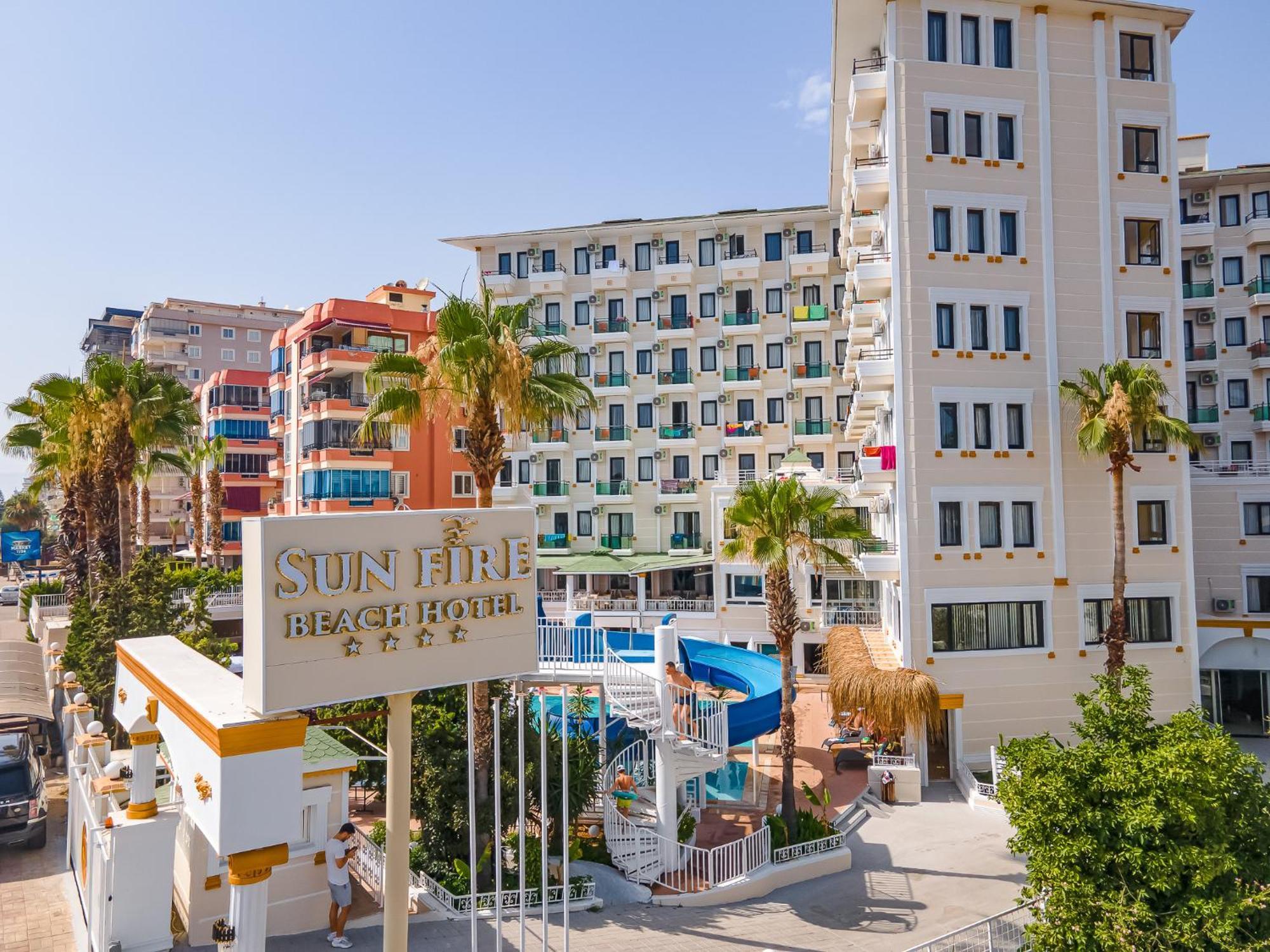 Sun Fire Beach Hotel Alanya Eksteriør billede