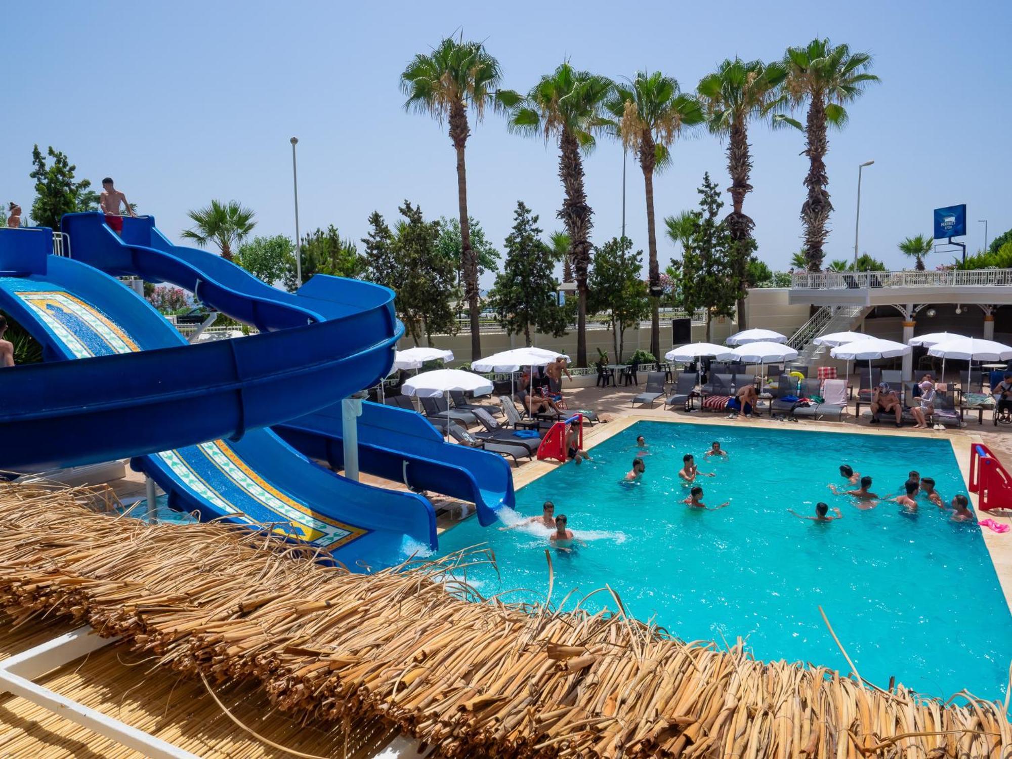 Sun Fire Beach Hotel Alanya Eksteriør billede