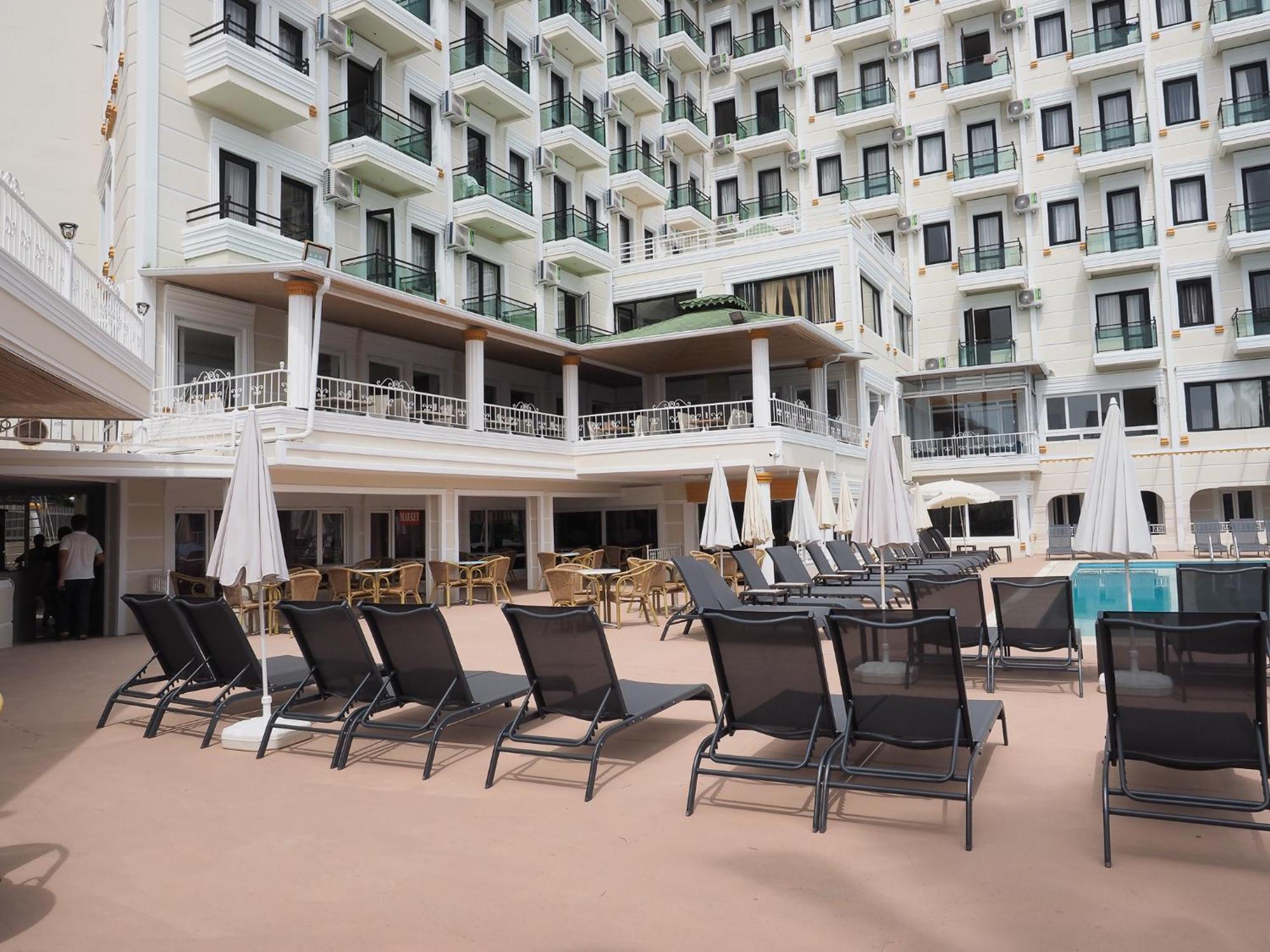 Sun Fire Beach Hotel Alanya Eksteriør billede